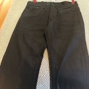 Mens Levi’s 513 black jeans